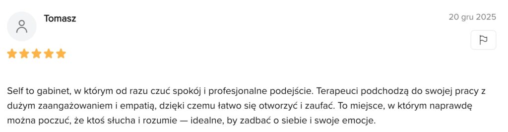 opinia o Gabinet SELF