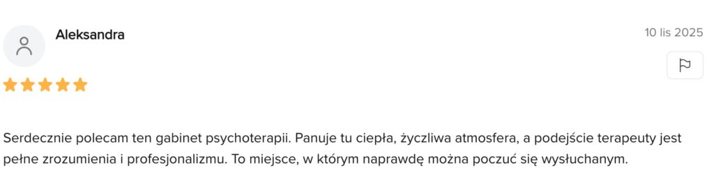 opinia o Gabinet SELF